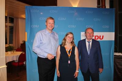 Diana Folkerts, Vorsitzende der CDU Wangerooge