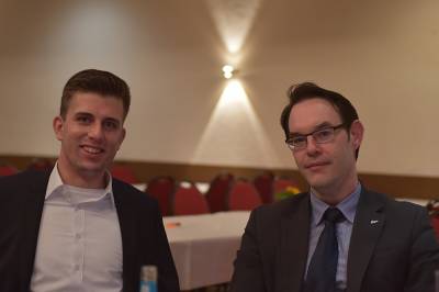 Besuch aus Wittmund - Kreisvorsitzender Björn Fischer und Henning Bernau